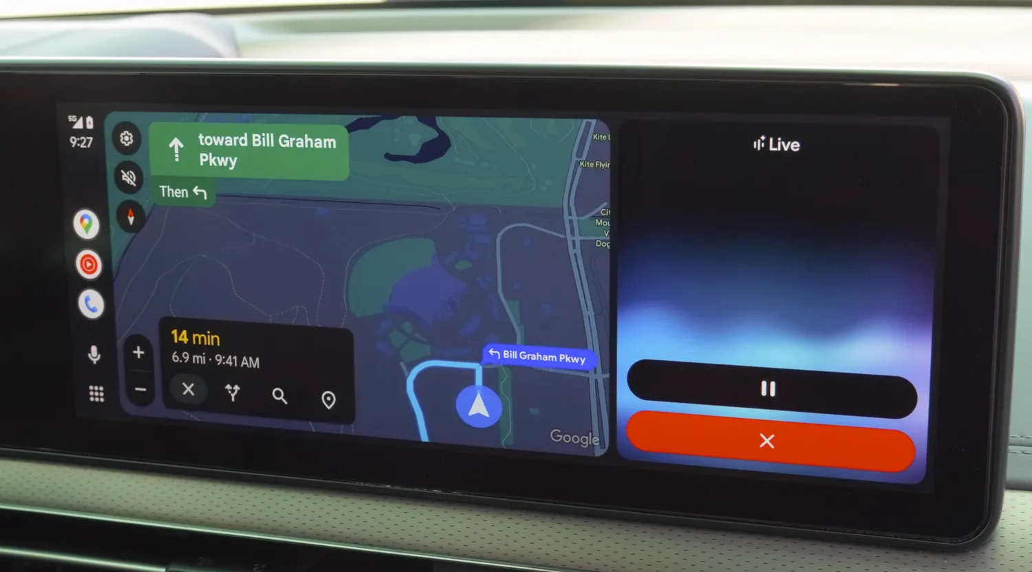 Android auto su Gemini